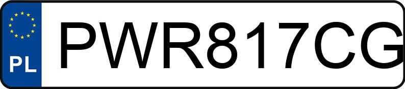 Numer rejestracyjny PWR 817CG posiada OPEL ASTRA - PWR817CG