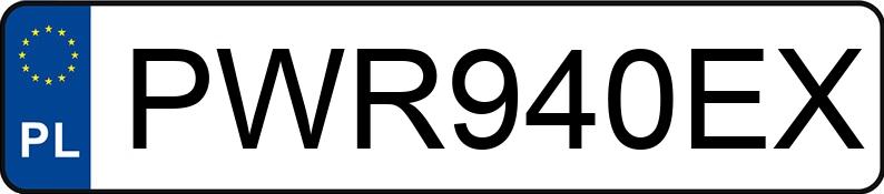 Numer rejestracyjny PWR 940EX posiada AUDI A4 - PWR940EX Numer rejestracyjny PWR 940EX posiada AUDI A4 - PWR940EX