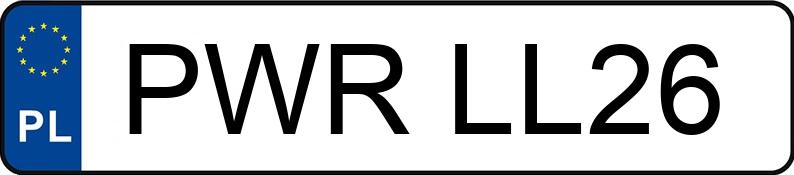 Numer rejestracyjny PWR LL26 posiada BMW 520D - PWRLL26