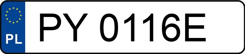 Numer rejestracyjny PY 0116E posiada VOLKSWAGEN TOURAN - PY0116E Numer rejestracyjny PY 0116E posiada VOLKSWAGEN TOURAN - PY0116E