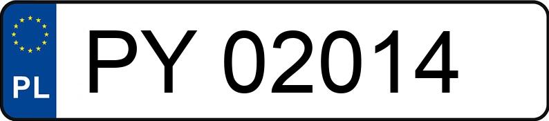 Numer rejestracyjny PY 02014 posiada MAN TGS 26.400 - PY02014