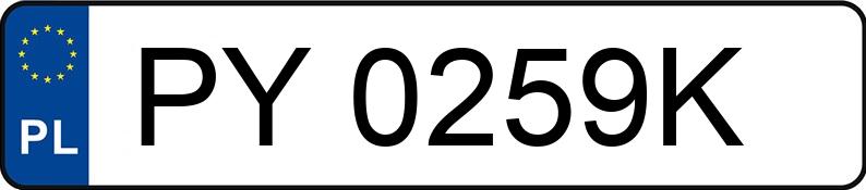 Numer rejestracyjny PY 0259K posiada VOLKSWAGEN TOURAN - PY0259K Numer rejestracyjny PY 0259K posiada VOLKSWAGEN TOURAN - PY0259K