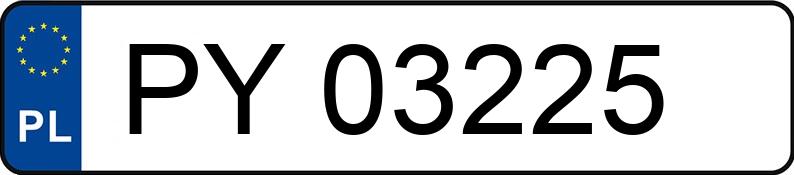 Numer rejestracyjny PY 03225 posiada CITROEN DS4 1.6 HDI MR`11 E5 So Chic - PY03225
