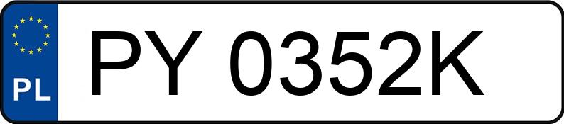 Numer rejestracyjny PY 0352K posiada AUDI A6 55 TFSI E - PY0352K