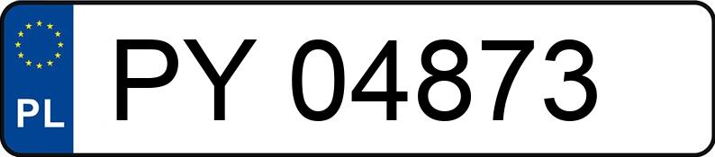 Numer rejestracyjny PY 04873 posiada OPEL CORSA - PY04873 Numer rejestracyjny PY 04873 posiada OPEL CORSA - PY04873