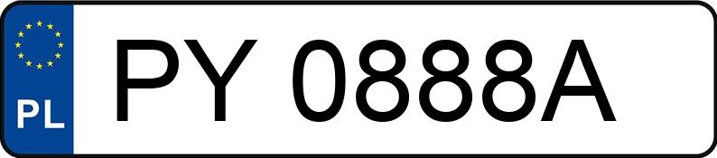 Numer rejestracyjny PY 0888A posiada AUDI RS6 Avant Quattro 4.0 TFSI MR`18 E6d C8 Tiptronic - PY0888A