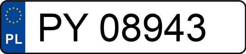 Numer rejestracyjny PY 08943 posiada LEXUS RX300 - PY08943 Numer rejestracyjny PY 08943 posiada LEXUS RX300 - PY08943