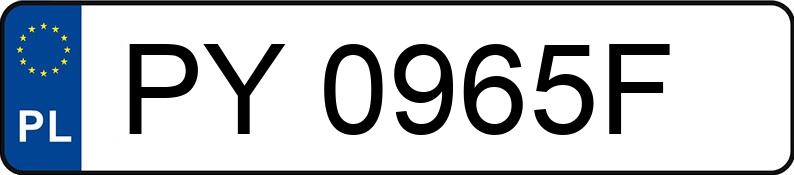 Registreringsnumret PY 0965F har MAZDA 6 - 2.0 MR`08 E4 Exclusive - PY0965F