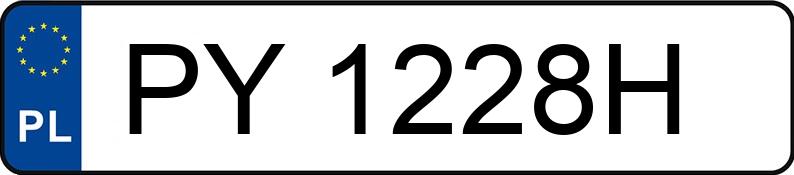 Numer rejestracyjny PY 1228H posiada SKODA OCTAVIA - PY1228H