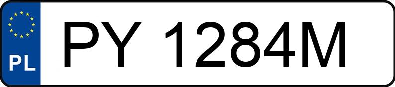 Numer rejestracyjny PY 1284M posiada HYUNDAI TUCSON - PY1284M