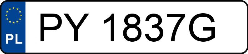 Numer rejestracyjny PY 1837G posiada SKODA Octavia IV 1.5 TSI MR`20 E6d Style - PY1837G