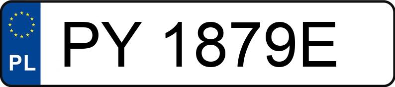 Numer rejestracyjny PY 1879E posiada BMW 840D XDRIVE - PY1879E