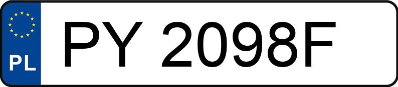 Numer rejestracyjny PY 2098F posiada SKODA OCTAVIA - PY2098F