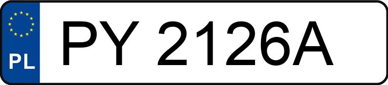 Numer rejestracyjny PY 2126A posiada MINI JCW COUNTRYMAN ALL4 - PY2126A