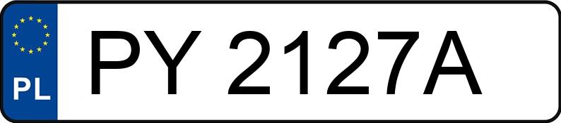 Numer rejestracyjny PY 2127A posiada AUDI S3 Sportback Quattro 2.0 TFSI MR`19 E6d 8V S tronic - PY2127A Numer rejestracyjny PY 2127A posiada AUDI S3 Sportback Quattro 2.0 TFSI MR`19 E6d 8V S tronic - PY2127A