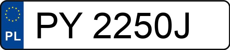 Numer rejestracyjny PY 2250J posiada JEEP Grand Cherokee IV 3.0 CRD MR`14 E6 Laredo - PY2250J