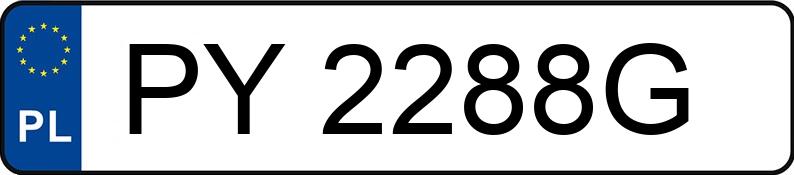 Numer rejestracyjny PY 2288G posiada MERCEDES-BENZ GLS 580 4MATIC - PY2288G