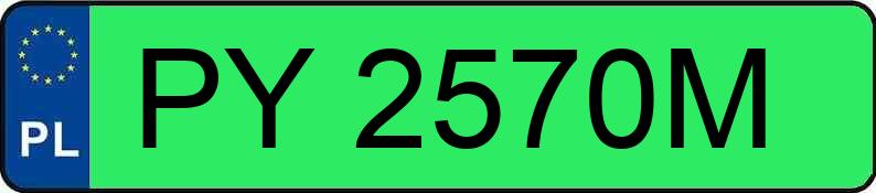 Numer rejestracyjny PY 2570M posiada MERCEDES-BENZ CLA 250+ - PY2570M Numer rejestracyjny PY 2570M posiada MERCEDES-BENZ CLA 250+ - PY2570M