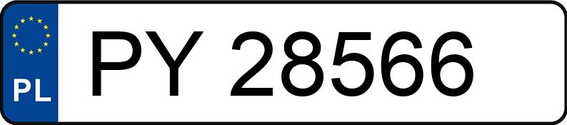 Numer rejestracyjny PY 28566 posiada NISSAN MICRA - PY28566 Numer rejestracyjny PY 28566 posiada NISSAN MICRA - PY28566