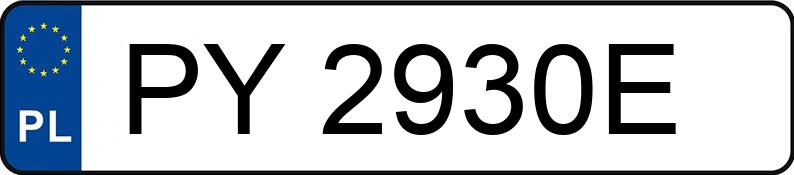 Numer rejestracyjny PY 2930E posiada VOLVO XC40 - PY2930E Numer rejestracyjny PY 2930E posiada VOLVO XC40 - PY2930E