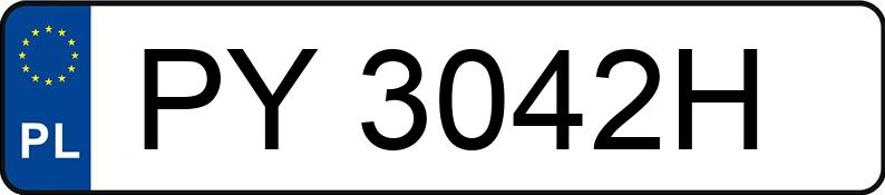 Numer rejestracyjny PY 3042H posiada AUDI A6 Avant 2.0 TDi MR`11 E5 4G A6 Avant 2.0 TDi MR`11 E5 4G - PY3042H