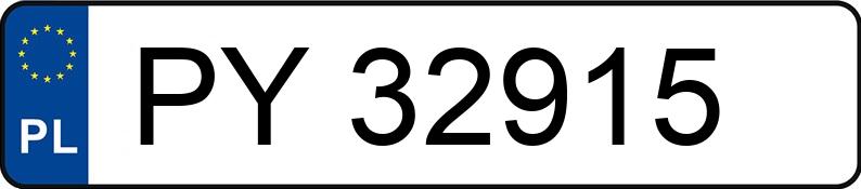 Numer rejestracyjny PY 32915 posiada BMW 318i MR`22 E6d/e G20 Steptronic - PY32915 Numer rejestracyjny PY 32915 posiada BMW 318i MR`22 E6d/e G20 Steptronic - PY32915