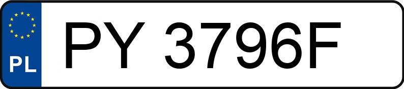 Numer rejestracyjny PY 3796F posiada BENTLEY CONTINENTAL - PY3796F Numer rejestracyjny PY 3796F posiada BENTLEY CONTINENTAL - PY3796F