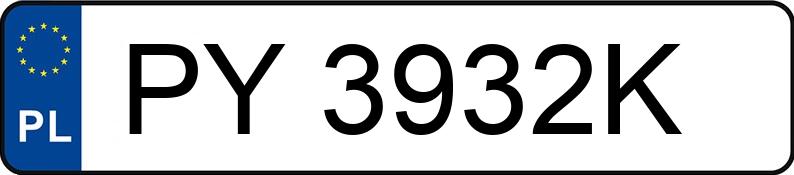 Numer rejestracyjny PY 3932K posiada SKODA OCTAVIA - PY3932K Numer rejestracyjny PY 3932K posiada SKODA OCTAVIA - PY3932K