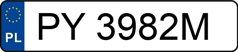 Numer rejestracyjny PY 3982M posiada MERCEDES-BENZ G 450 D - PY3982M