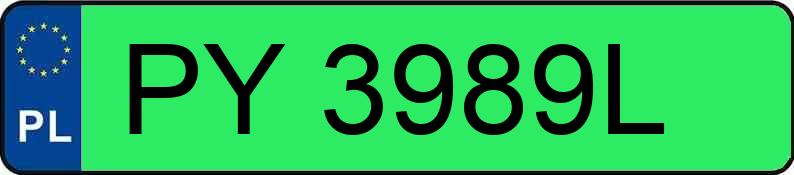 Numer rejestracyjny PY 3989L posiada OPEL Frontera Electric MR`24 GS 44kWh - PY3989L