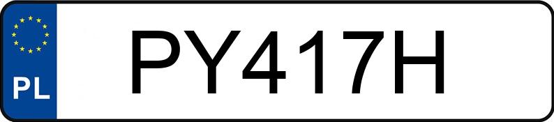 Numer rejestracyjny PY 417H posiada SWM Enduro RS 125 R - PY417H