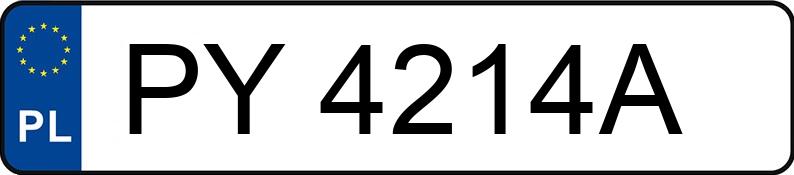 Numer rejestracyjny PY 4214A posiada TOYOTA Corolla 1.8 Hybrid MR`23 E6d Comfort e-CVT - PY4214A