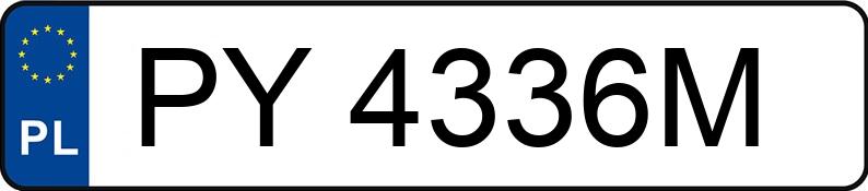 Numer rejestracyjny PY 4336M posiada DAF XF 480 FTR - PY4336M