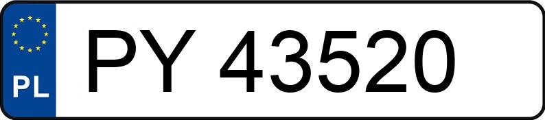 Numer rejestracyjny PY 43520 posiada IVECO/MR 35S/MR - PY43520 Numer rejestracyjny PY 43520 posiada IVECO/MR 35S/MR - PY43520