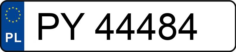 Numer rejestracyjny PY 44484 posiada AUDI A4 ALLROAD QUATTRO - PY44484