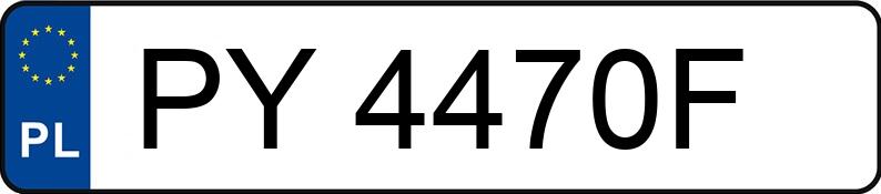 Numer rejestracyjny PY 4470F posiada BMW 120i MR`24 E6d/e F70 Steptronic - PY4470F