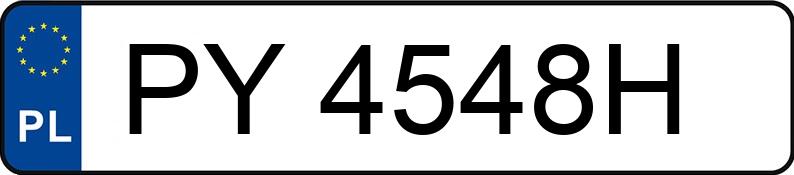 Numer rejestracyjny PY 4548H posiada TOYOTA TOYOTA YARIS CROSS - PY4548H
