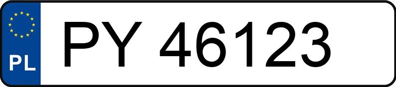 Numer rejestracyjny PY 46123 posiada SKODA OCTAVIA - PY46123