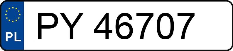 Numer rejestracyjny PY 46707 posiada RENAULT/PLANDEX MASTER/Z VB/Z - PY46707 Numer rejestracyjny PY 46707 posiada RENAULT/PLANDEX MASTER/Z VB/Z - PY46707