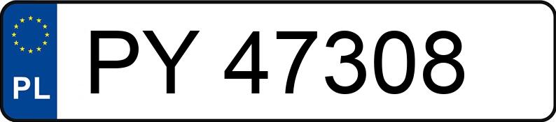 Numer rejestracyjny PY 47308 posiada HONDA CIVIC 5DR - PY47308 Numer rejestracyjny PY 47308 posiada HONDA CIVIC 5DR - PY47308