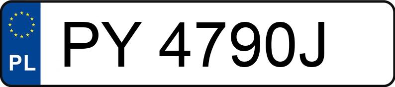 Numer rejestracyjny PY 4790J posiada SKODA KAROQ - PY4790J