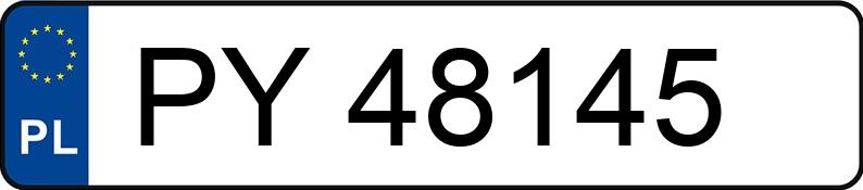 Numer rejestracyjny PY 48145 posiada KIA Sportage 1.6 T-GDI MR`22 E6d M - PY48145