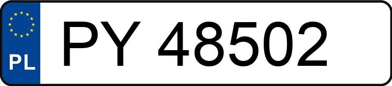 Numer rejestracyjny PY 48502 posiada SKODA SUPERB - PY48502 Numer rejestracyjny PY 48502 posiada SKODA SUPERB - PY48502