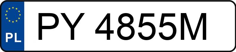 Numer rejestracyjny PY 4855M posiada BMW 120i MR`15 E6 F20/F21 Advantage - PY4855M Numer rejestracyjny PY 4855M posiada BMW 120i MR`15 E6 F20/F21 Advantage - PY4855M