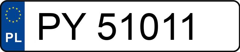 Numer rejestracyjny PY 51011 posiada HYUNDAI VELOSTER - PY51011 Numer rejestracyjny PY 51011 posiada HYUNDAI VELOSTER - PY51011