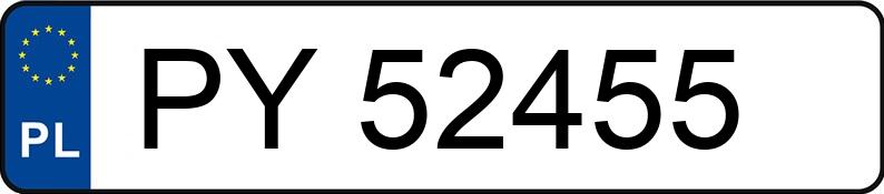 Numer rejestracyjny PY 52455 posiada SKODA OCTAVIA - PY52455 Numer rejestracyjny PY 52455 posiada SKODA OCTAVIA - PY52455