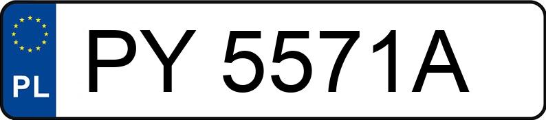 Numer rejestracyjny PY 5571A posiada PEUGEOT 308 II MR`13 E6 Active S&S - PY5571A Numer rejestracyjny PY 5571A posiada PEUGEOT 308 II MR`13 E6 Active S&S - PY5571A