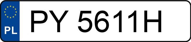 Numer rejestracyjny PY 5611H posiada SCANIA S450 N323 - PY5611H