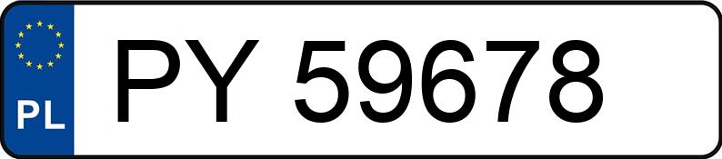 Numer rejestracyjny PY 59678 posiada LAND ROVER Defender 5.0 MR`20 E6d - PY59678