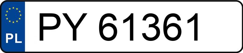 Numer rejestracyjny PY 61361 posiada VOLKSWAGEN MULTIVAN - PY61361 Numer rejestracyjny PY 61361 posiada VOLKSWAGEN MULTIVAN - PY61361